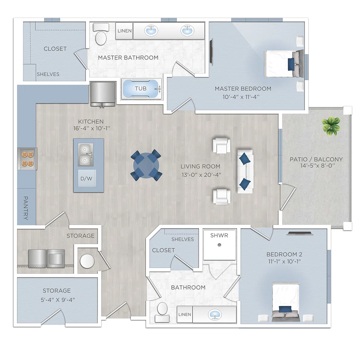 Floor plan B2