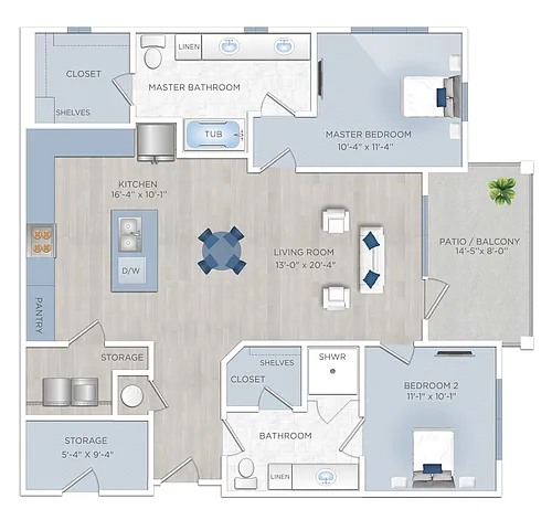 Floor plan B2