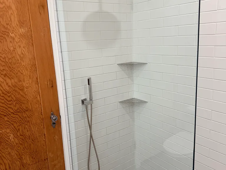 new shower