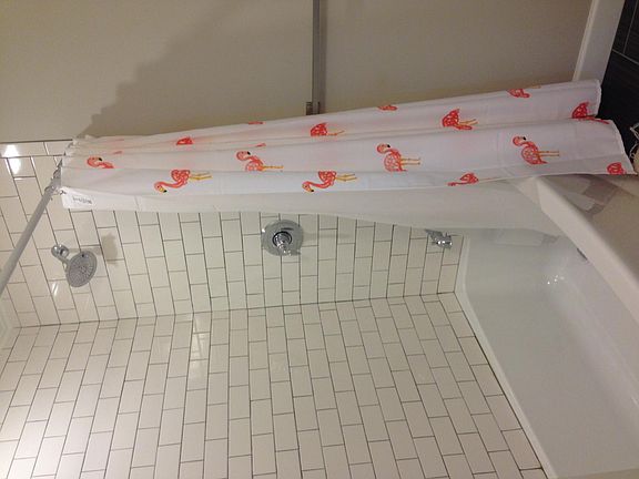 Bath attached to front bedroom