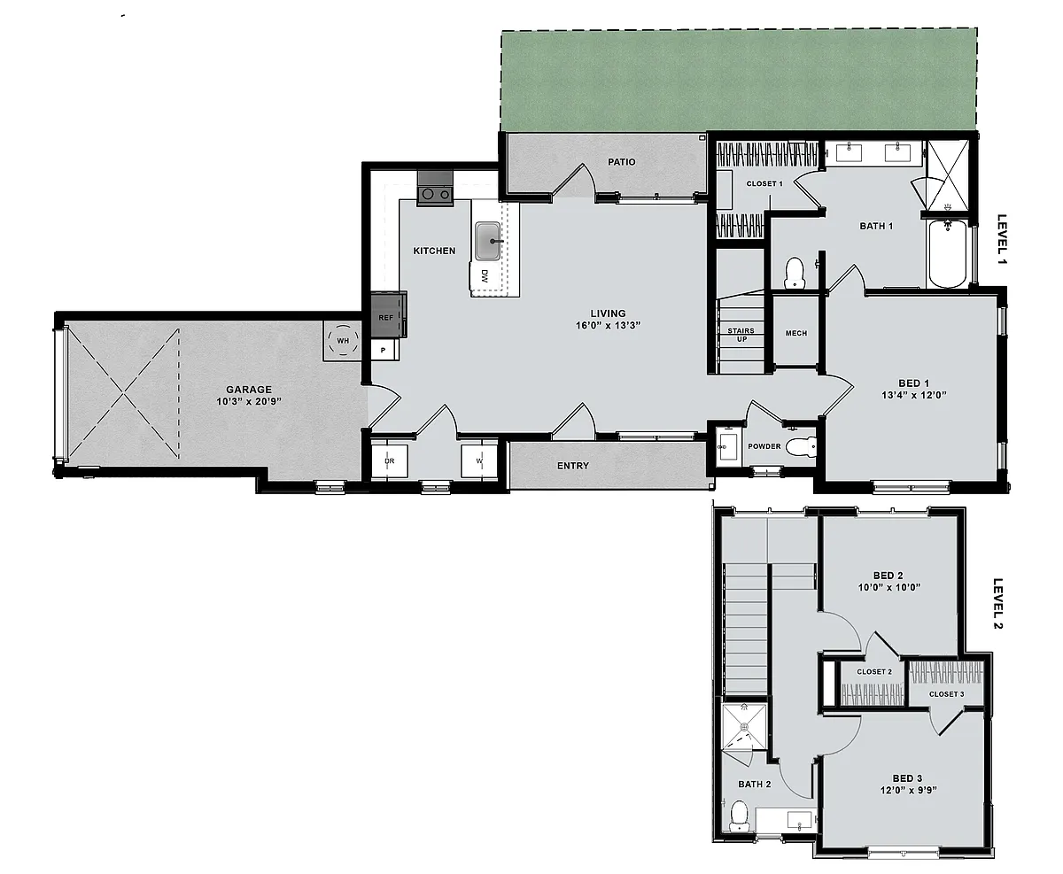 Floor plan C1-EH