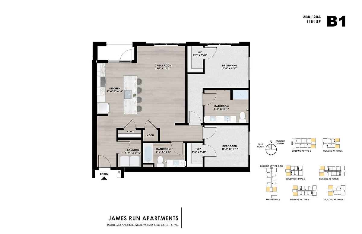 Floor plan B1