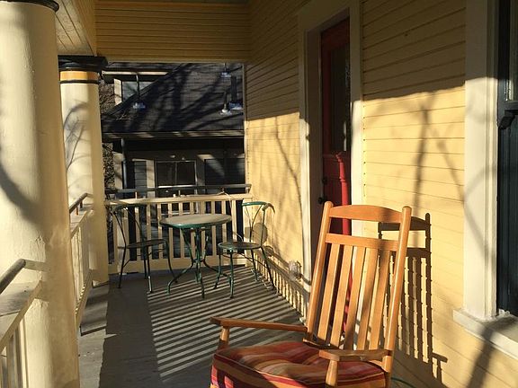 west facing deck