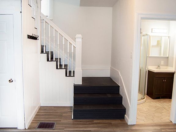 First floor bath with rainfall shower