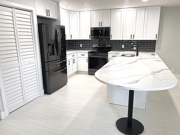 Kitchen with Built-In Table