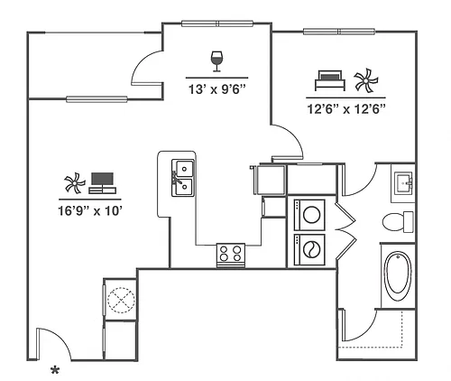Floor plan A4