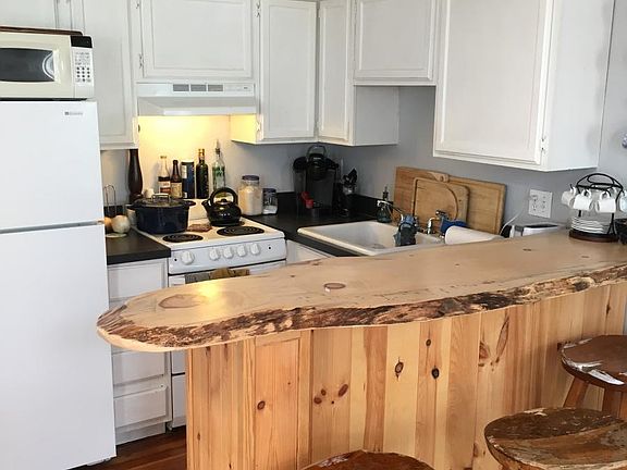 Kitchen w/Rustic Breakfast Bar