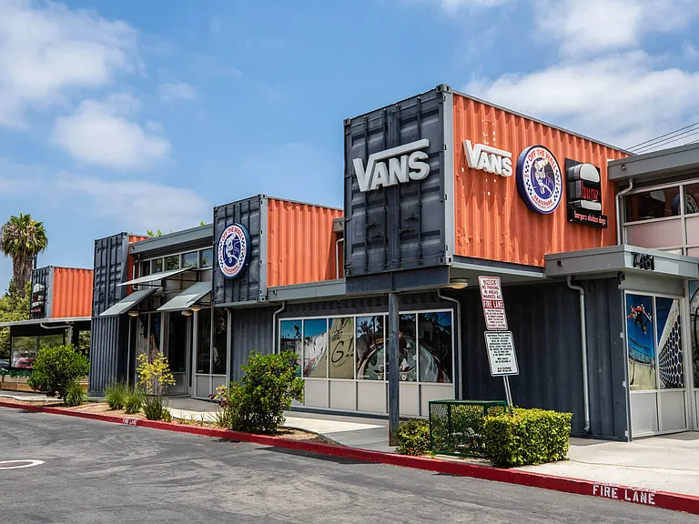 Stop by the Vans store
