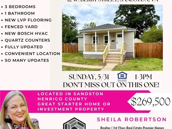 12 W Berry St, Sandston, VA 23150