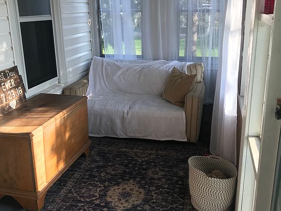 Enclosed front porch