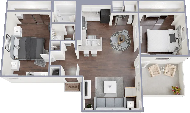 The Birch Floorplan Diagram