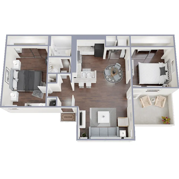 Floor plan The Birch