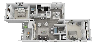 Floor plan B1