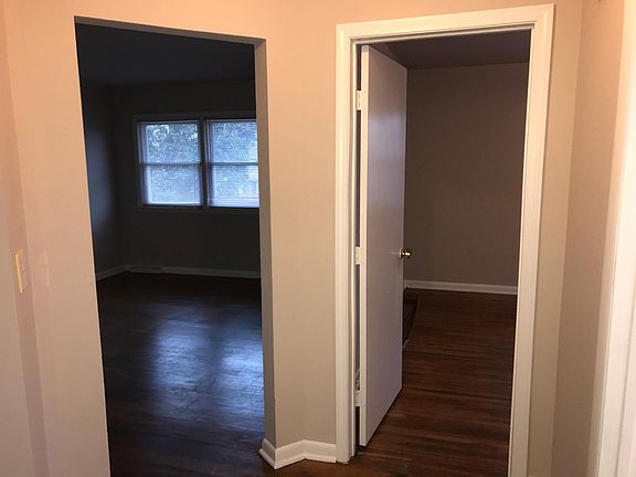Left entry to Den. Right door to bedroom.