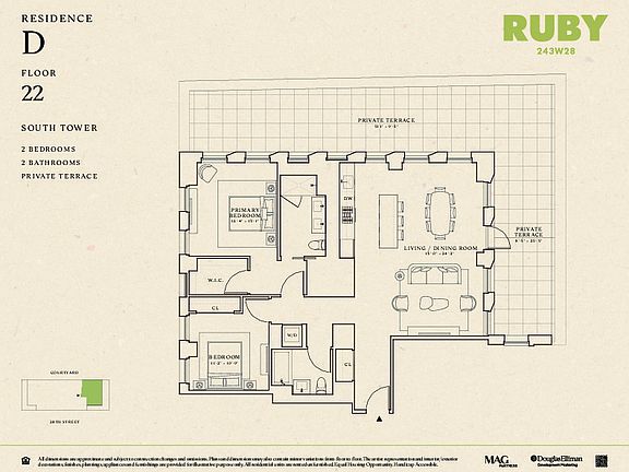 2nd image of 243 W 28th St #22DS