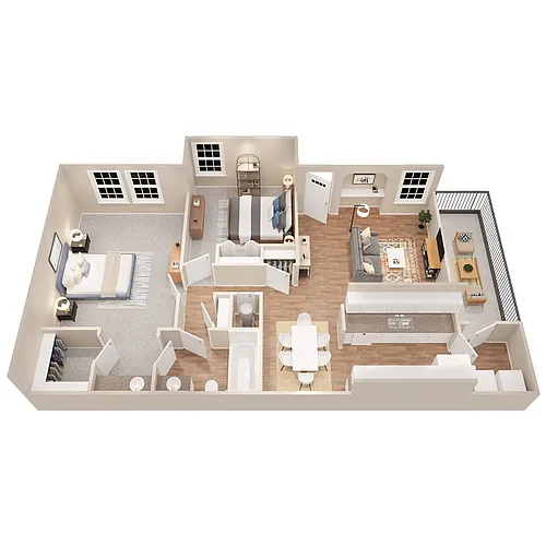 Floor plan B2