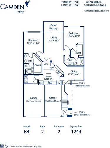 Floor plan B4