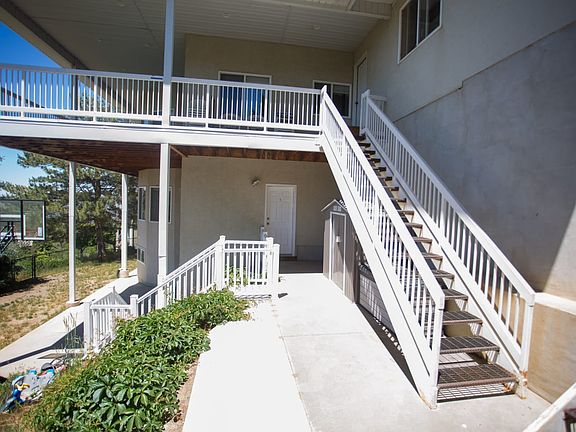 The entrance to this level of the house.