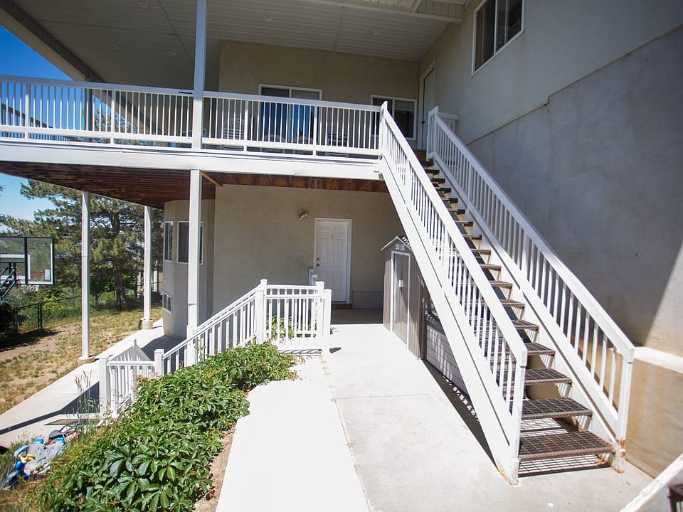 The entrance to this level of the house.