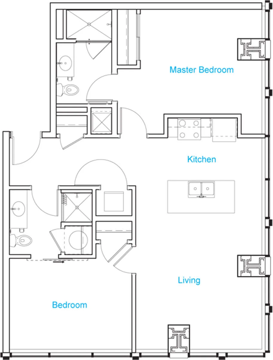 Floor plan B1