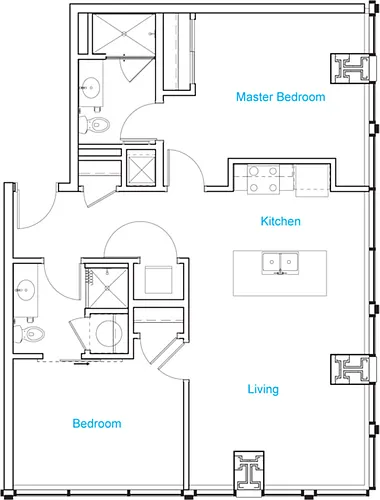 Floor plan B1