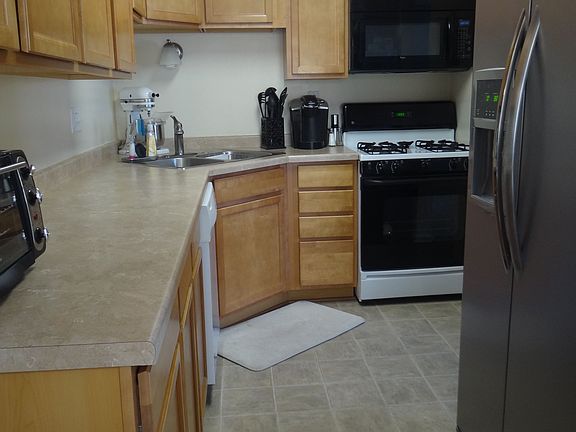 Spacious galley kitchen