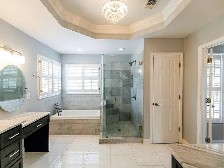 Fully upgraded master bedroom