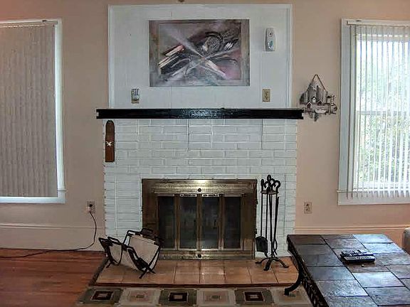  Wood burning fireplace