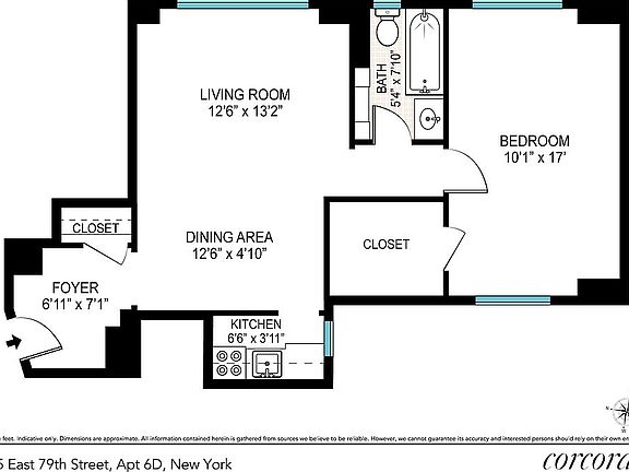 5th image of 225 E 79th St APT 6D