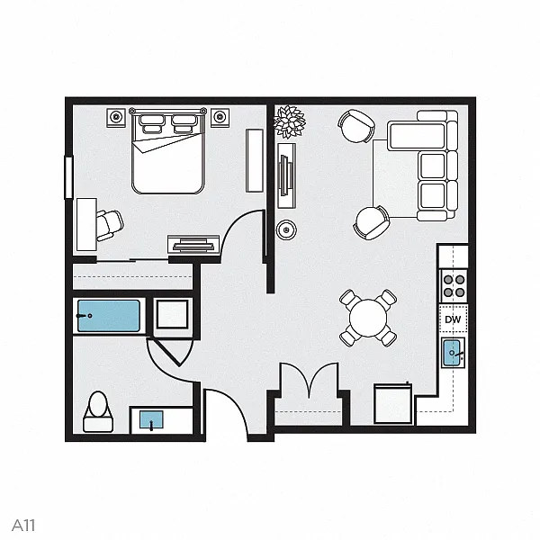 Floor plan A11