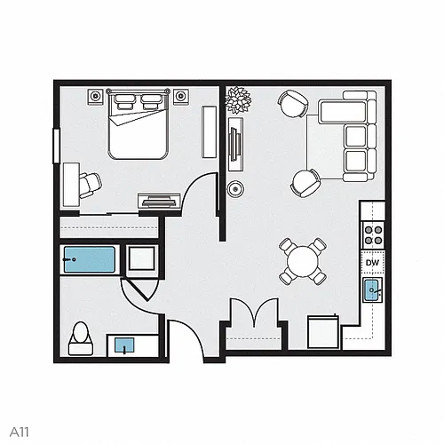 Floor plan A11