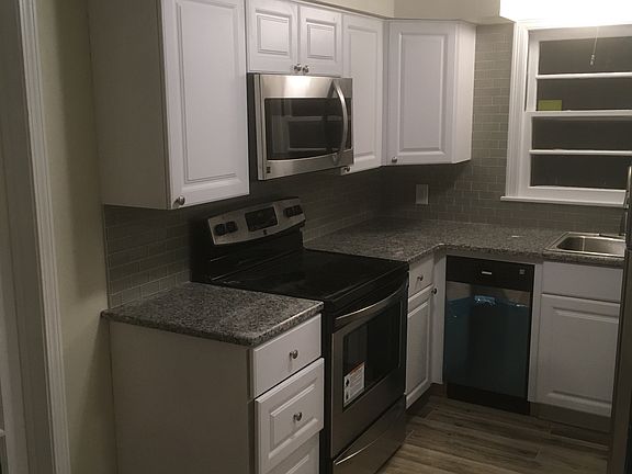 Kitchen with appliances.
