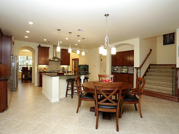 This open floor plan is  unique almost reminds one of an east coast "Florida Room"
