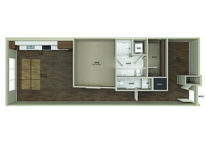 Floor plan S1D