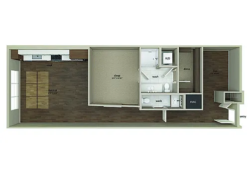 Floor plan S1D