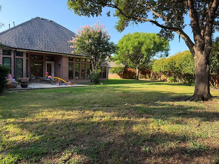 Rear Elevation / Back Yard (1/3 Acre lot!)