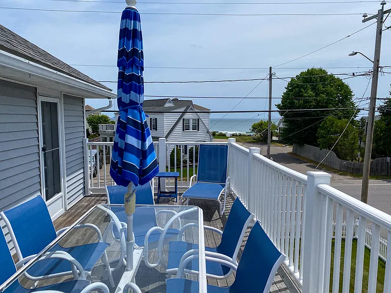View of Jenness Beach From Deck