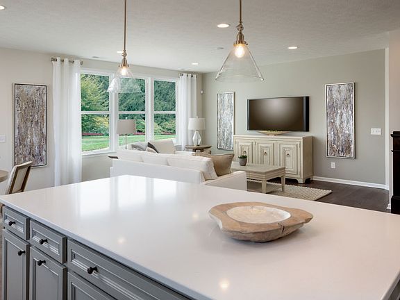 Kitchen with Large Island for Additional Seating