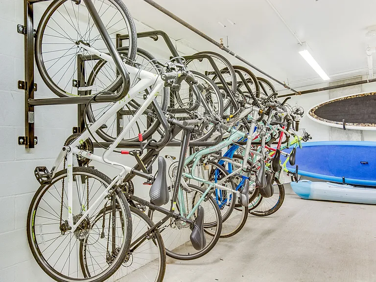 Love the outdoors? We offer additional storage for bikes, kayaks and SUPs