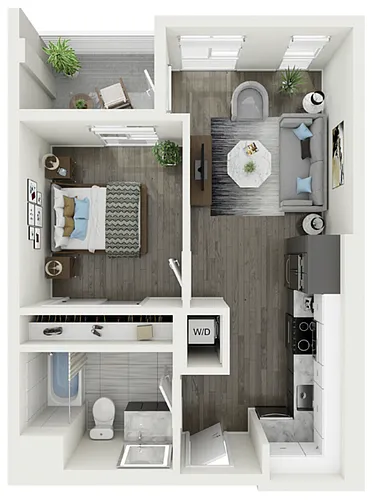 Floor plan 516