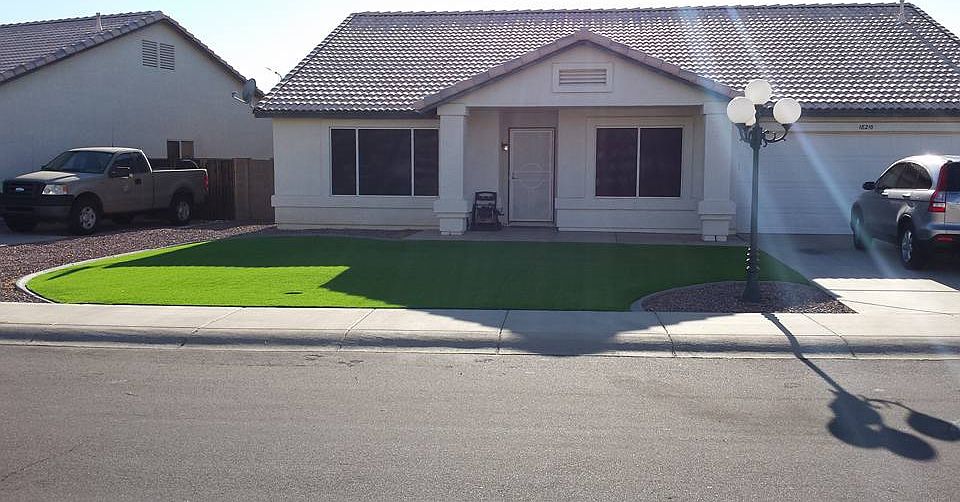 New Artificial Front lawn