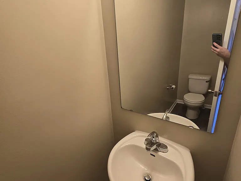 Downstairs half-bath
