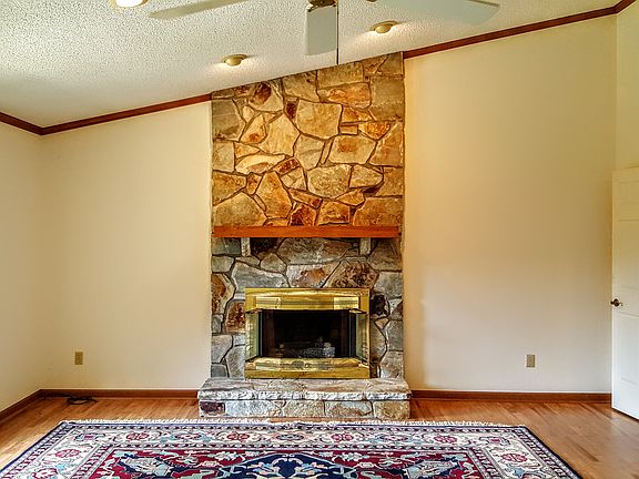 Beautiful Stone Fireplace