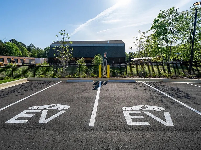 EV Charger near Dog Park