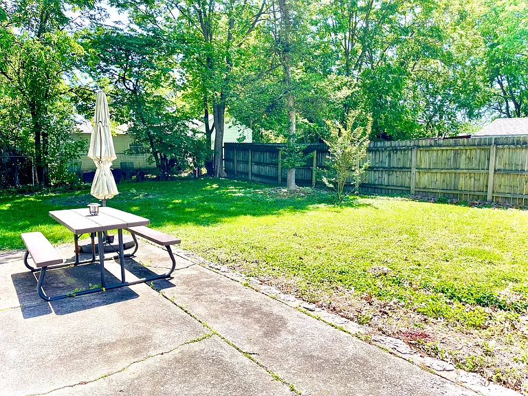 Patio & Back Yard