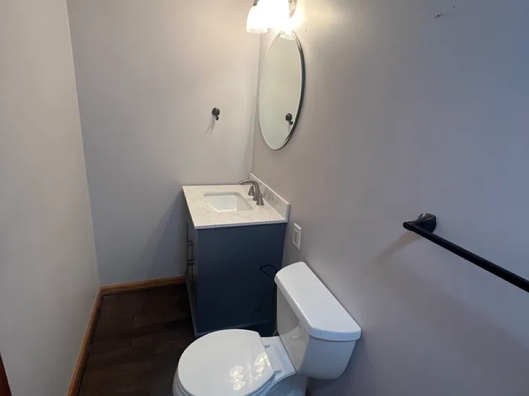 Bathroom off kitchen
