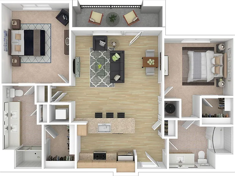 B4 3D Floor plan B4 3D Floor plan