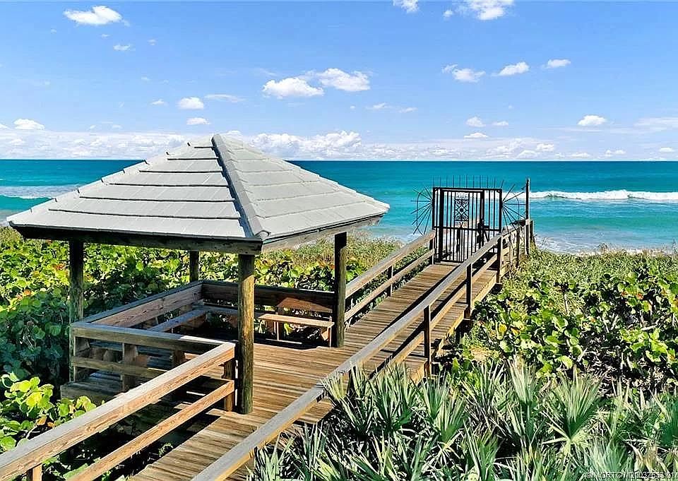 Gated Dune Walk to Beach