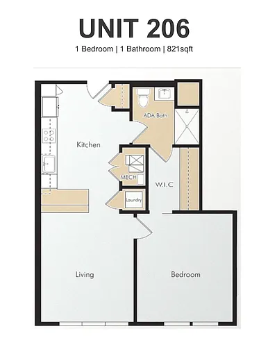Floor plan 206