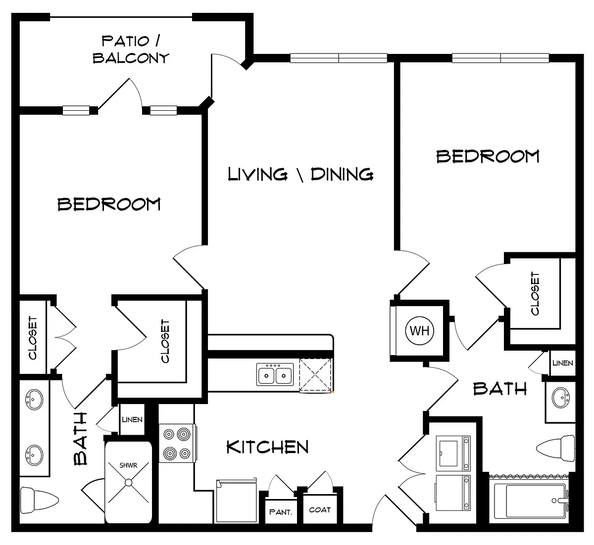 Floor plan B1